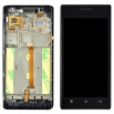 Дисплей за Huawei Ascend P1 + тъч скрийн Черен